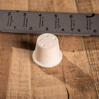 Midwest Barrel Company Solid Silicone Bung Plug for Wine or Whiskey Barrels with 1.25 Inch Bung Hole - size: 1.25 inches Standard Bung