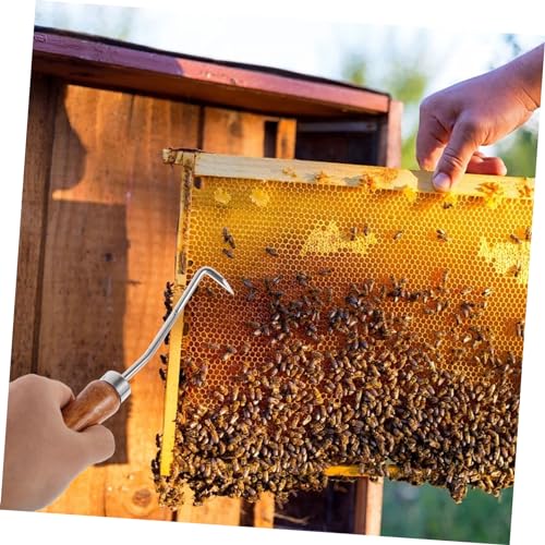 2pcs Beehive Cleaning Hook for Beekeeping Hive Tool Beehive Cleaning Beekeeping Tool Cleaner