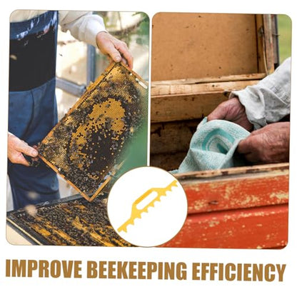 HANABASS Bee Hive Tool Kit Frame Spacer Scraper Hive Spacer Tool for Beekeepers Bee Supplies Beekeeping Equipment
