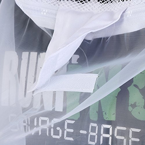 Beekeeping Jacket, Transparent Beekeeping Protective Suit with Hooded Veil, Ventilated Bee Jacket for Professional Beginner Apiarist