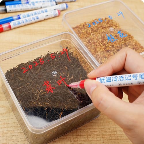 Multipurpose Cold Marker Freezer Pen Ideal for Clear Legible Writing on Various Packaging Materials Ice