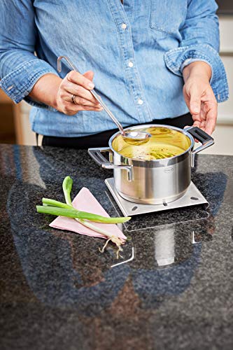 Rösle Stainless Steel Sauce Ladle, Hooked Handle, 2-Ounce - size: 2-Ounce (Hooked Handle), style: Pouring