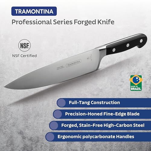 Tramontina Pro Series Forged 4-Inch Paring Knife, Stain-free High-Carbon Steel Small Kitchen Knives for Cooking - style: 4-Inch Paring Knife