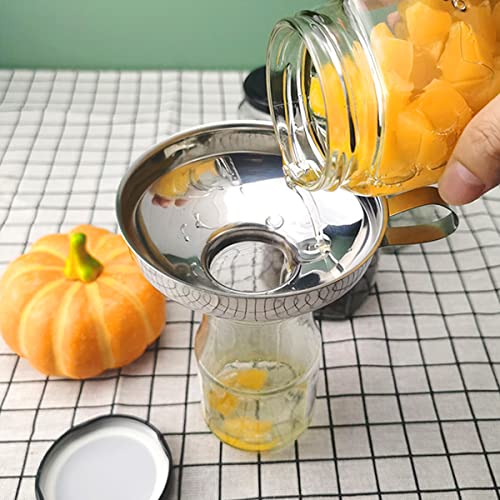 Canning Funnel for Kitchen Use, Wide Mouth Funnel for Mason Jars, Large Canning Funnels for Filling Bottles