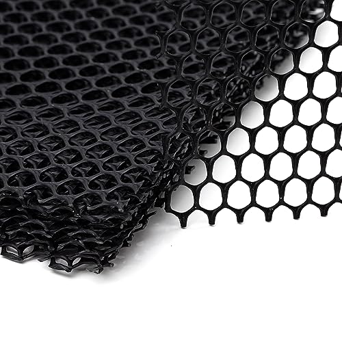 Cheese Drying Mat 5 Pcs - Plastic Cheese Making Mat - Cheese Ripening & Draining Mesh, Black, 7.87x7.87 Inches
