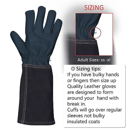 Suse's Kinder Welding Gloves Mig Tig Available in Sizes: XS, Small, Medium, Large, Xl, XXL, XXXL - color: Black, size: Small