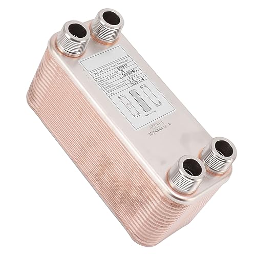 Brazed Plate Heat Exchanger Stainless Steel 304 Copper Brazed Wort Chiller for Beer Brewing Water Cooling