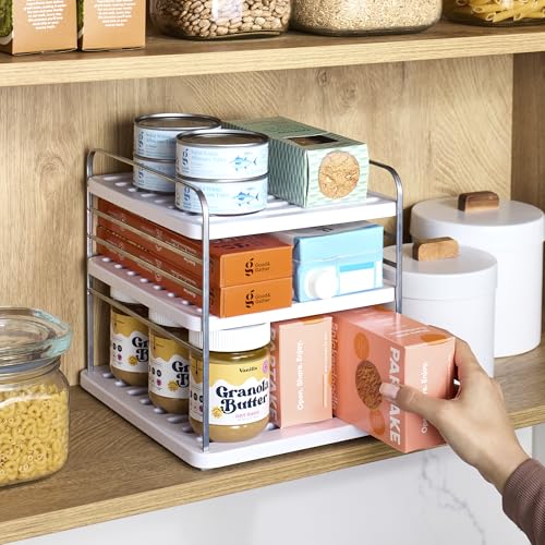 YouCopia UpSpace Cabinet Box Organizer Small, Adjustable Foil Wrap Shelf - size: Small Premium