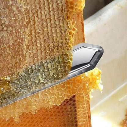 Electric Honey Uncapping Knife, Stainless Steel Honey Uncapping Scraper, Honey Wax Scraper, Easy to Clean, for Honey Beekeeping