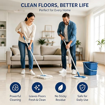 Multi-surface Floor Cleaning Tablets, 100 PCS Floor Cleaning Tablets for Hardwood Tile Laminate and Marble, Concentrated Floor Cleaner Tablets for Mop Bucket