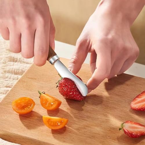 Stainless Steel Butter Knife Spreader Cheese Spreader Knives with Handle | Mini Serving Tongs with Bamboo Handle,cheese cutter for Charcuterie Board Sandwich Appetizers Cocktail Spreading 2PCS