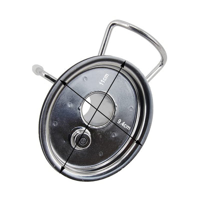 304 stainless steel Cornelius Keg Lid with 1.5'' Tri-clamp Ferrule,NEW Corny Beer Keg Lid 60PSI PRV Food Grade Dry Hopper