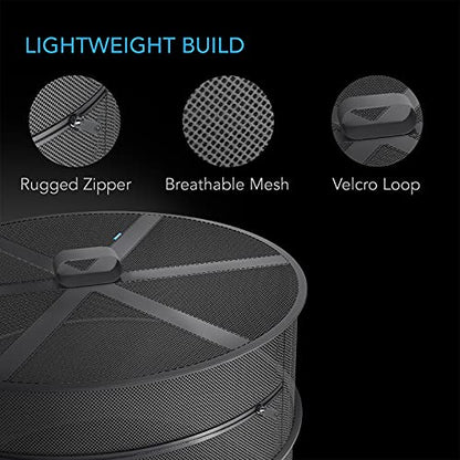 AC Infinity Herb Drying Rack, 4-Layer Hanging Mesh Net for Plants, Seeds, and Buds, 24" Diameter Fit in Grow Tents Closets Hydroponics - size: Large 4-Tier