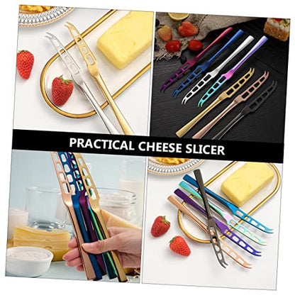 IMIKEYA Stainless Steel Cheese Cutter and Butter Spatula Multipurpose Kitchen Utensil for Restaurant and Home Baking Easy to Clean Knife for Cheese Slicing and Spreading