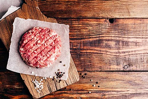 Patty Paper - Hamburger press Patty Paper Sheets 5.5x5.5" - 1000 Non stick Wax Burger Patty paper Squares for Burger Press, Freezing & More - size: 5.5"x5.5"