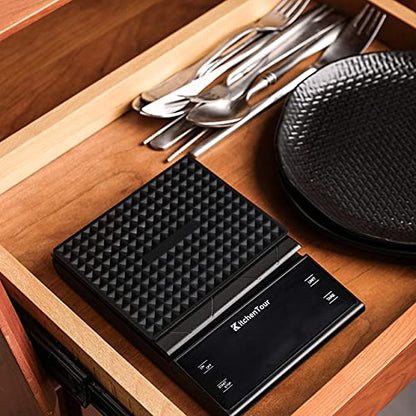 KitchenTour Coffee Scale with Timer for Brew Artisanal Java - Pour Over Scale for Slow Drip and French Press Coffee - Multifunction Kitchen Food Scale with Grams and oz - size: EK6012