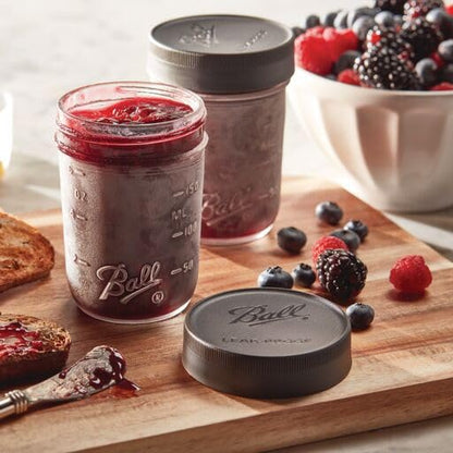 Ball Mason Jar Leak-Proof Lids, Regular Mouth, 6 CT (Pack of 8) - color: Regular, size: 6 Count (Pack of 8)