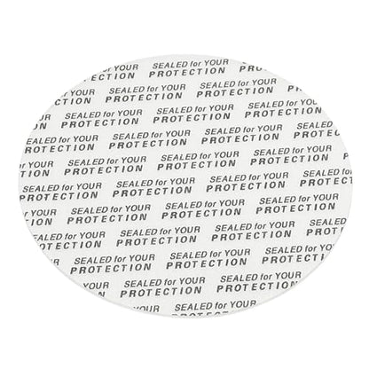 PATIKIL 63mm/2.48" Foam Lid Liner, 50Pack PS Foam Resistant Tamper Pressure Sensitive Seal for Bottle Cap Liners Seals - size: 63mm