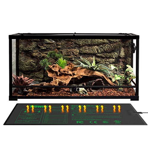 iPower GLHTMTPROLX2 2 Pack Upgraded Carbon Film 48" x 20.75" Seedling Heat Mat Durable Waterproof Indoor Warm Hydroponic Plant Germination Starting Pad - size: 48" x 20.75"(x2), style: Upgraded Carbon Film