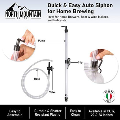 North Mountain Supply Mini Quick Start Automatic Siphon - 22 Inches - color: Quick Start Only, size: 22 Inches