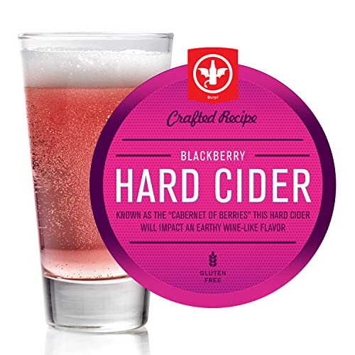 2 Gal. Blackberry Hard Cider Recipe Kit - Makes a Wicked-Good 5.5% ABV Batch of Craft Brewed Hard Cider