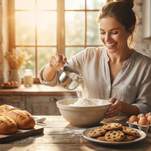 Color Up ⅓ Cup Measuring Cup (80 ml) – Premium Chrome Stainless Steel, Accurate for Wet & Dry Ingredients, Embossed Markings, Easy-Pour Spouts, Dishwasher-Safe, Kitchen Essential - size: 1/3 Cup (80 ml) Stainless
