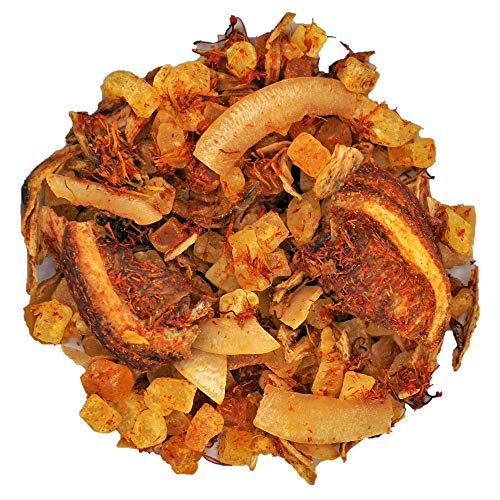Kombucha.com Pure Passion Colada BREW BOOSTER - Super Premium Passionfruit Coconut Blend w/ Botanicals for Creating Store Quality Kombucha, Flavored Iced Tea, Sangria, and More - All Natural, Loose Leaf, Caffeine Free, No Artificial Flavors, Immunity Boos