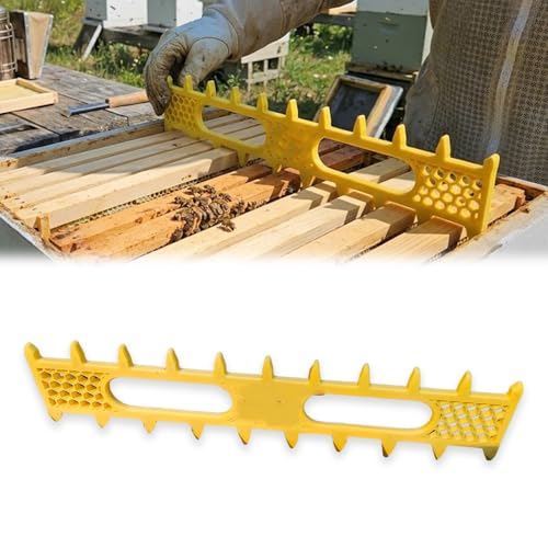 Equipment Plastic Frame Spacer - Beehivebee Keeping Tool, Frame Spacing Tool, 10/9 Frame Hive Spacer Tool | Compatible with Langstroth Beekeeping Equipment for Perfect Frame Spacing Every Time