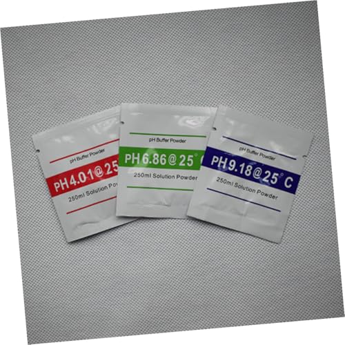 15pcs Ph Calibration Powder Kit with Ph Buffer for Accurate Testing Easy Mix with Distilled Water Suitable for Hydroponics Aquariums Pools and Drinking Water
