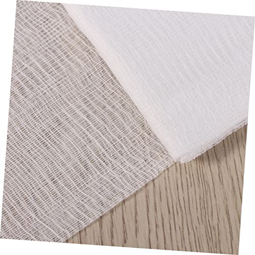 ABOOFAN 2pcs Unbleached Cheese Cloths Kefir Strainer Cotton Fabric for Baking Straining - color: Whitex2pcs, size: Size 2x2pcs