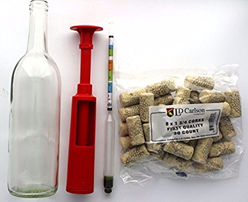 Home Brew Ohio Add On Kit for One Gallon Wine from Fruit Kit