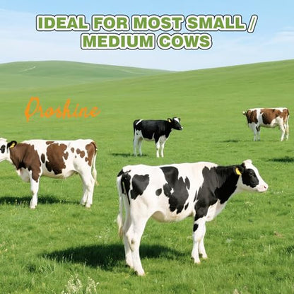 φ25mm Double Head Teat Cup for Cow Milking Machine Accessory, with 5x8mm Hose - style: Cups for cow