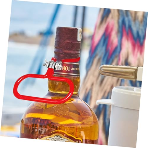 3 Pcs Manganese Steel Carboy Handle for 5 Gallon Glass Bottles Pvc-Covered Portable Lifting Tool for Home Brewing and Beer Making