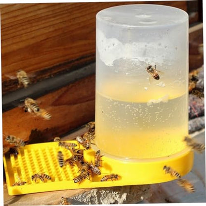 8pcs Bee Feeder Station Bee Feeding Cup Beehive Entrance Feeder Water Hive Tool