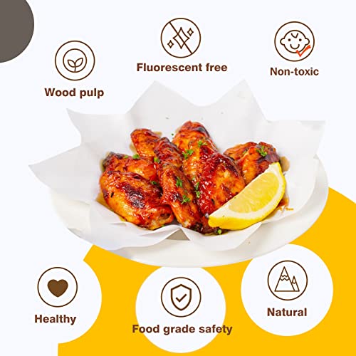 Cuffie in-Ea katbite in-Ear Earbuds Pack of 500 Parchment Paper, 40.6 x 61 cm Baking Paper, Durable and Non-Stick Parchment Paper, Pre-Cut Parchment Paper - size: 16"x24"-500