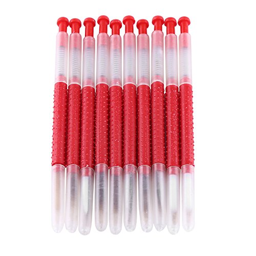 Gavigain 10pcs Beekeeping Honey Bee Larvae Chinese Grafting Tools Queen Rearing Implement Stainless Steel Needle Queen Rearing Equipment
