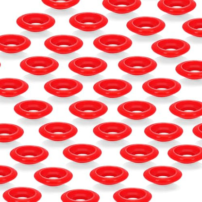 40 PCS Silicone Gaskets Washers Seals for Swing Flip Top Bottles, Replacement Caps Sealing Rings, Airtight Leakproof for Home Brew Beer, Soda, Beverage Bottles (Red Mushroom Half Cover) - color: Red Mushroom Half Cover