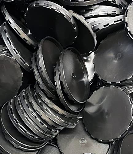 Keg Caps 50pcs. Protect the filling and valve of your kegs with a vented keg cap. MATERIAL: PLASTIC. (BLACK) - color: Black