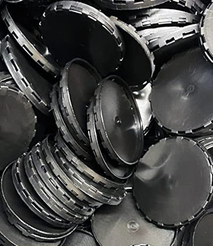Keg Caps 50pcs. Protect the filling and valve of your kegs with a vented keg cap. MATERIAL: PLASTIC. (BLACK) - color: Black