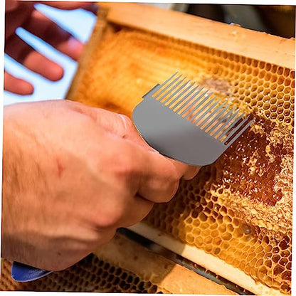 BESPORTBLE Plastic Handle Honey Scraper Tool Honeycomb Uncapping Fork for Beekeper Gifts Bee Keeping Essential