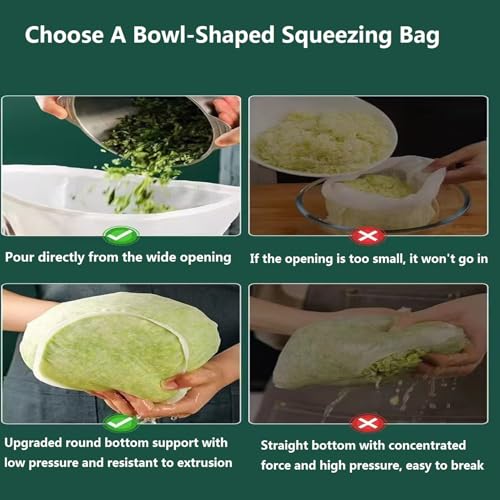 Soy Milk Bag, 2025 New Organic Unbleached Cheesecloth Bags, Cheese Cloth Bag For Straining, Nut Milk Bags For Straining Reusable, For Straining Oat Milk, Almond Milk, Cheese Making (3, M) - size: M