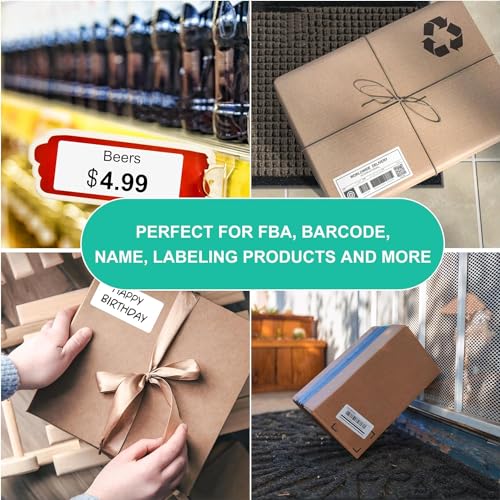 L LIKED Printable Address Labels, 1" x 2-5/8", 1,500 Labels, 30 per Sheet, Mailing Labels for Envelopes (50 Sheets) - size: 50 Sheets