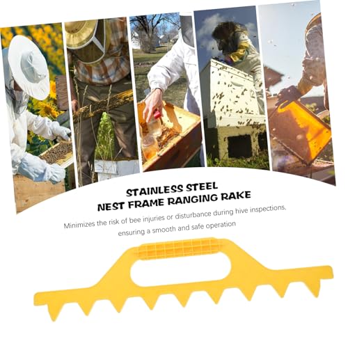Beehive Frame Holder Tool Beekeeping Hive Spacer Tool Beehive Accessory Plastic Frame Spacer for Beekeeping Lightweight