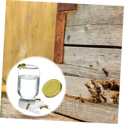 4Pcs Beekeeping Tool Watering Station Durable Beehive Feeder for Bees Easy Install Bee Drinking Equipment Convenient Water Supply for Hive Care