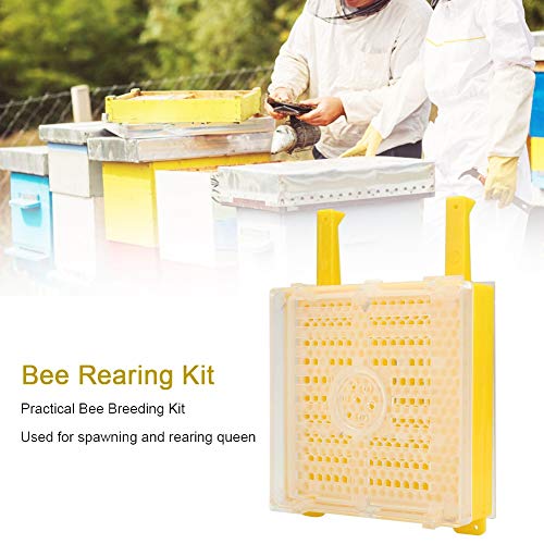 Yosoo Queen Rearing Kit, Queen Rearing Equipment Plastic Bee Breeding Set Cage Marking Bottle Beekeeping Tool Accessories
