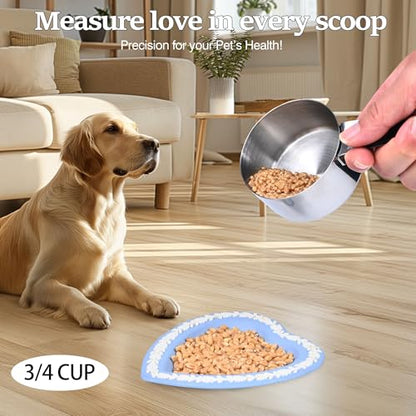DOTINGHUX 3/4 Cup Magnetic Grips Stainless Steel Measuring Cup -1PCS - size: 3/4 cup