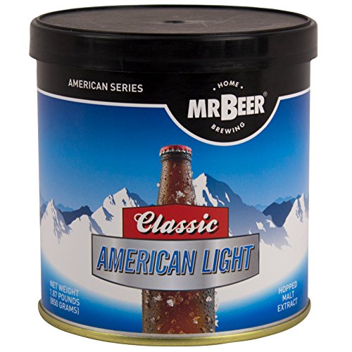 Mr. Beer Classic American Light 2 Gallon Homebrewing Refill - style: Classic American Light