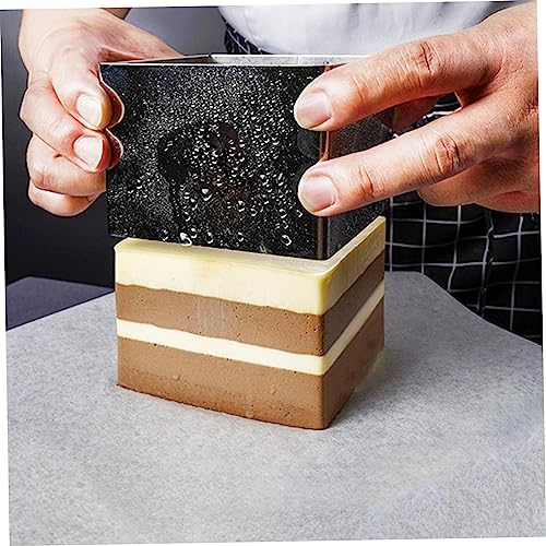 Cookie Mould Baking Rings Biscuit Cookie Cutter Cookie Decorating Supplies Cake Ring Square Pastry Molds Cake Cutter Funnel Cake Adjustable Mini Cake Pan Baby Small Clippers - size: Size 4