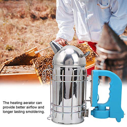 Electric Bee Smoker Beekeeping Equipment Transmitter Dome Heat Cover for Honeybee Hive Management