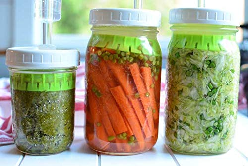 6 Pickle Pusher Fermentation Weight Replacements Only. Replaces Old Fashioned Weights, Performs 10X Better!